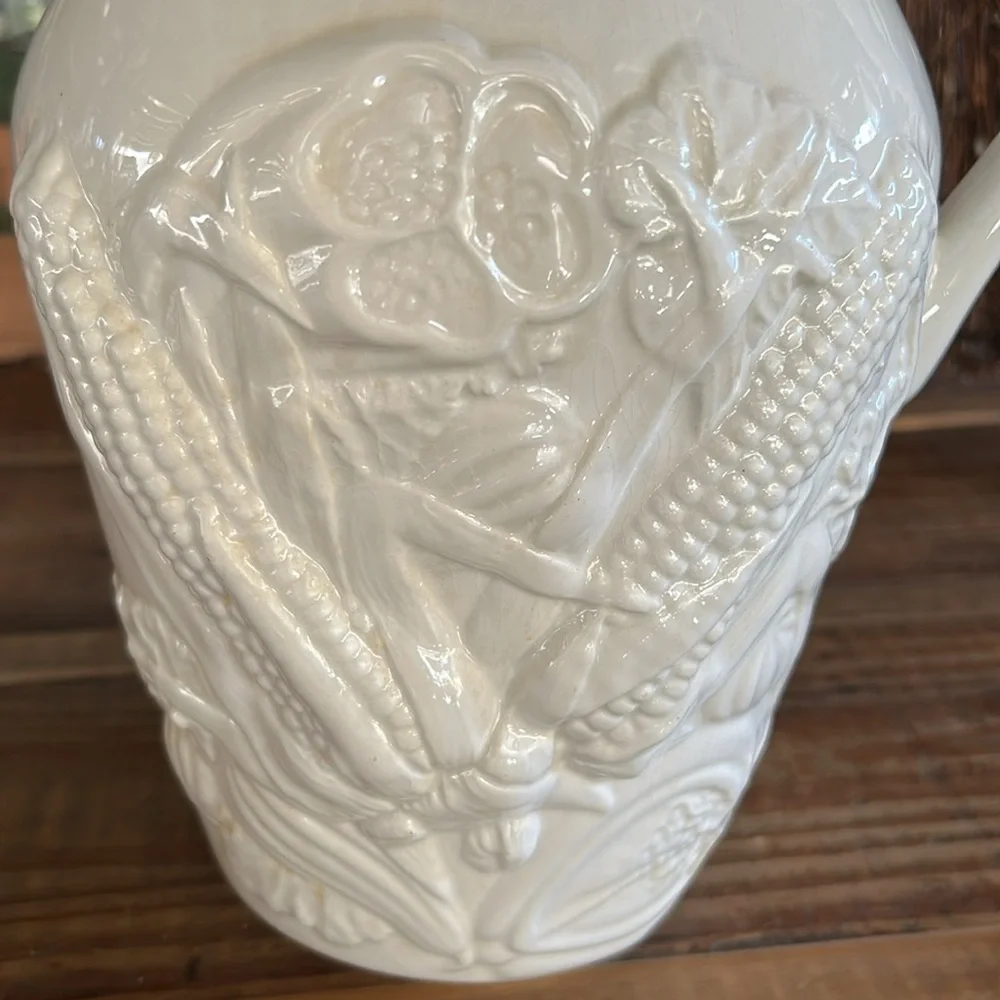 Williams Sonoma Harvest Ceramic Pitcher